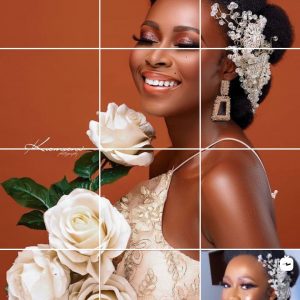 White crystal bridal set