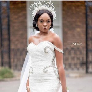 Crystal bridal crown